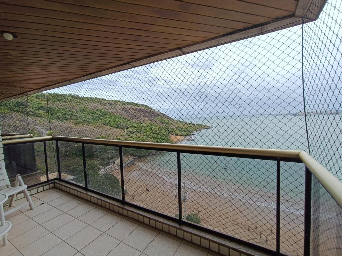Apt Canto Nobre, Frente Total Para O Mar, 4 Quartos, Vaga De Garagem E Wi Fi Гуарапари Экстерьер фото