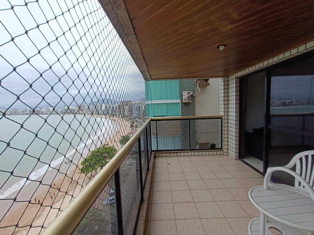 Apt Canto Nobre, Frente Total Para O Mar, 4 Quartos, Vaga De Garagem E Wi Fi Гуарапари Экстерьер фото