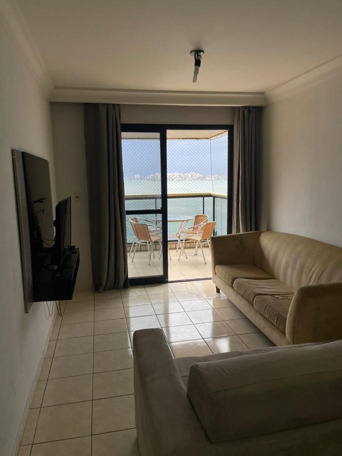 Apt Canto Nobre, Frente Total Para O Mar, 4 Quartos, Vaga De Garagem E Wi Fi Гуарапари Экстерьер фото