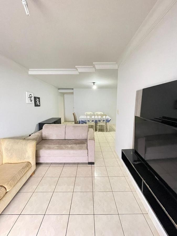 Apt Canto Nobre, Frente Total Para O Mar, 4 Quartos, Vaga De Garagem E Wi Fi Гуарапари Экстерьер фото